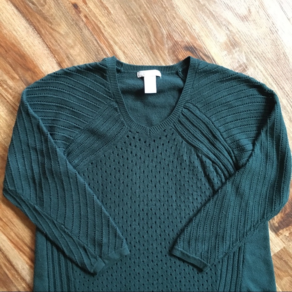 Pointelle Sweater Size 1X